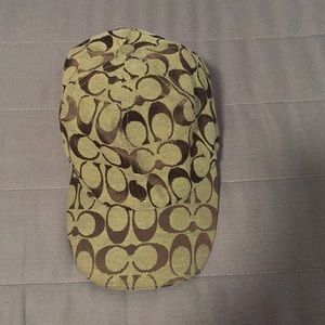 Coach looking hat in brown
